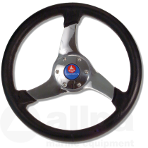 3-spaaks sport stuurwiel "Elica Mahagoni"
