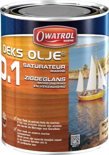 Owatrol Deks Olje D1. Zijdeglans impregneer / 1ltr.