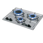 allpa Gaskomfoor RVS, 3 branders