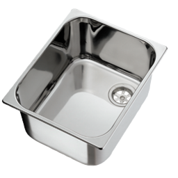 allpa RVS spoelbak