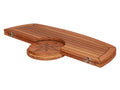 Teak tafelblad / Circle