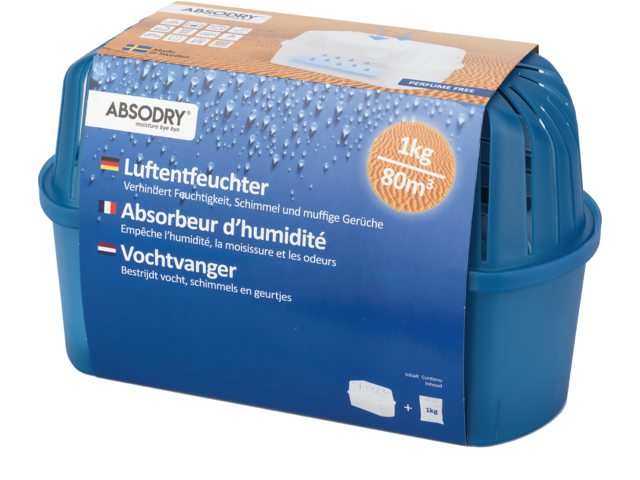 Absodry luchtontvochtiger 1kg box