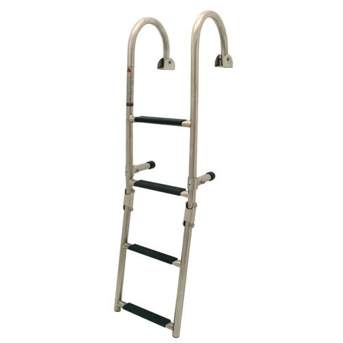 Zwemtrap klapbaar / RVS - Breedte 250mm