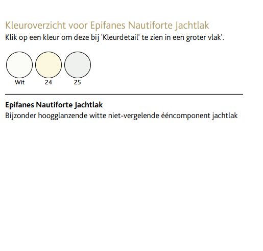 Epifanes Nautiforte Jachtlak / 750ml.
