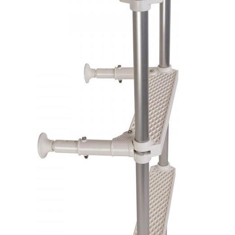Zwemtrap Geanodiseerd Aluminium 4 treden